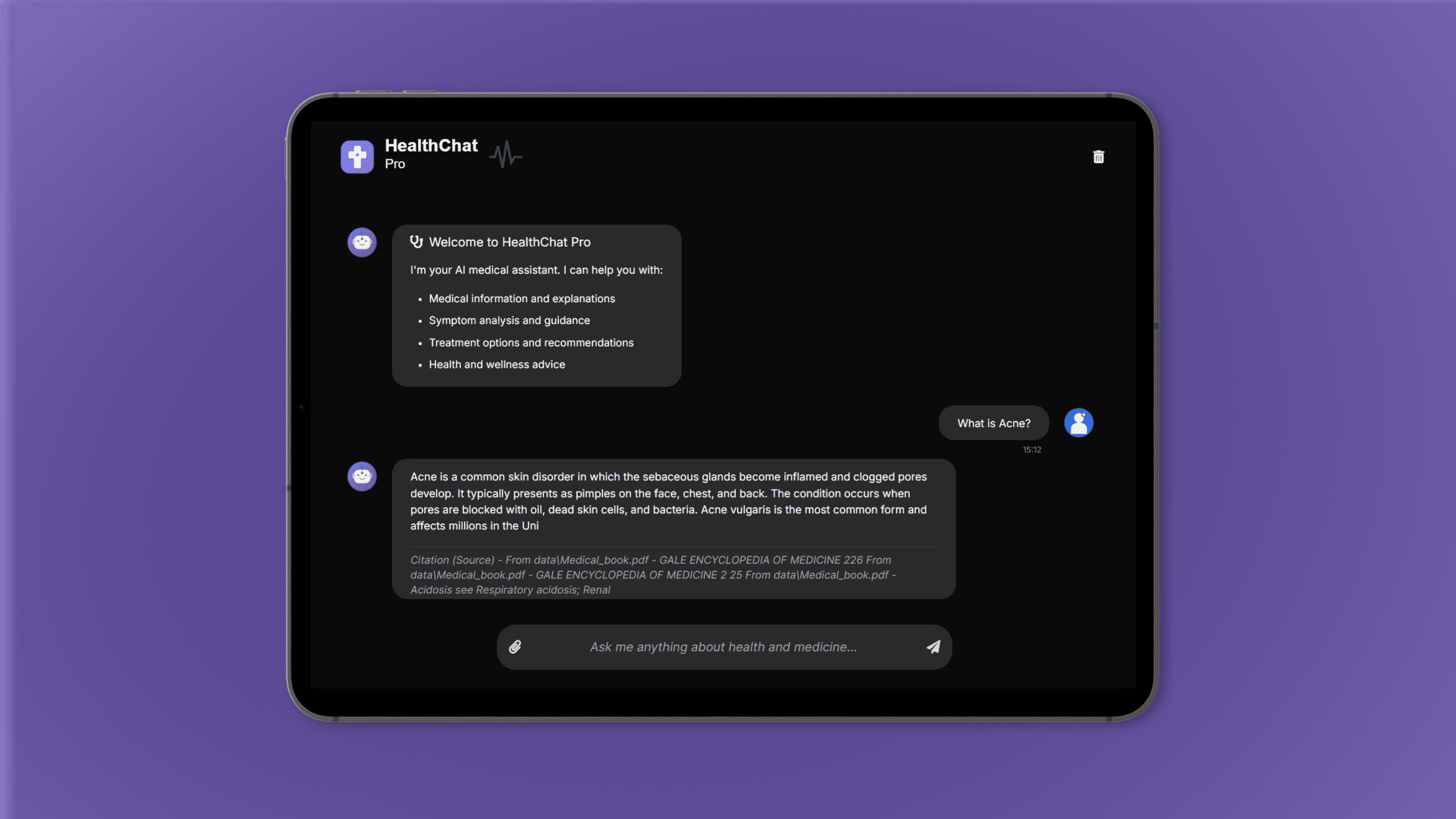 HealthChat Pro